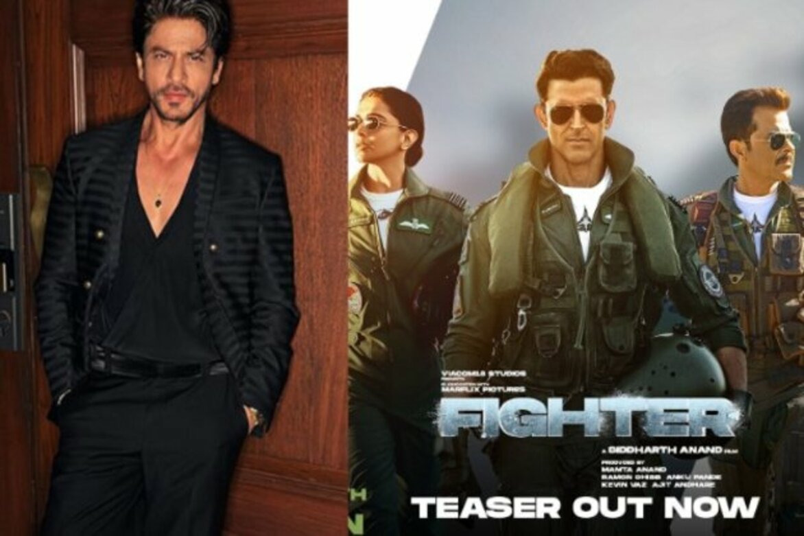 Shah Rukh Khan praises Hrithik Roshan, Deepika Padukone's 'Fighter' teaser