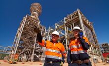 Gorgon gas project construction. Image provided by Chevron Australia.