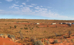 Camp at Newcrest Mining and Greatland Gold's Havieron project in Western Australia