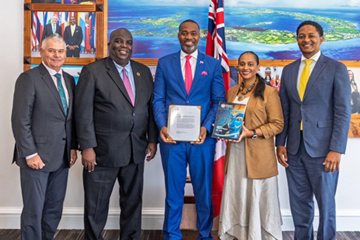 Premier Burt Meets With UN Resident Coordinator