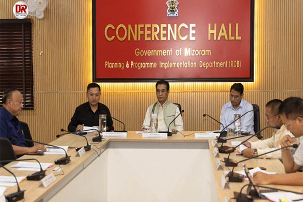 Mizoram CM Lalduhoma chairs SCRAM meeting