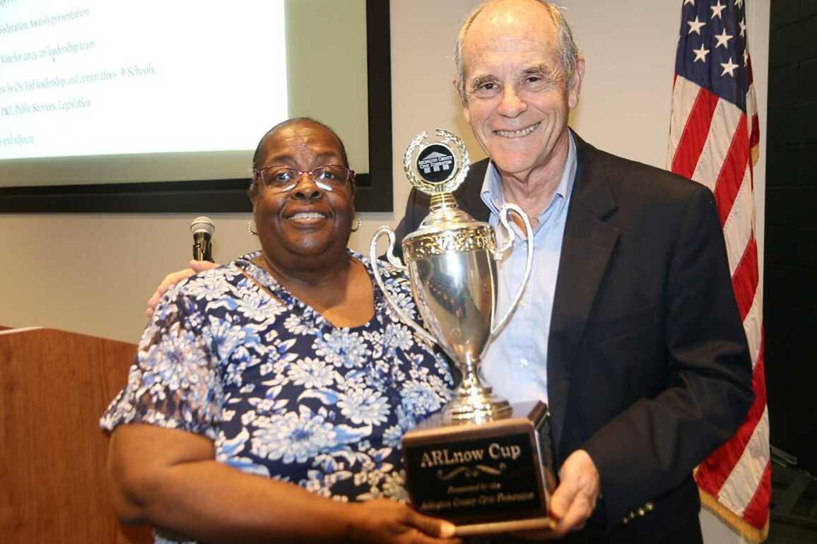 Green Valley civic leader awarded ARLnow Cup for decades of service