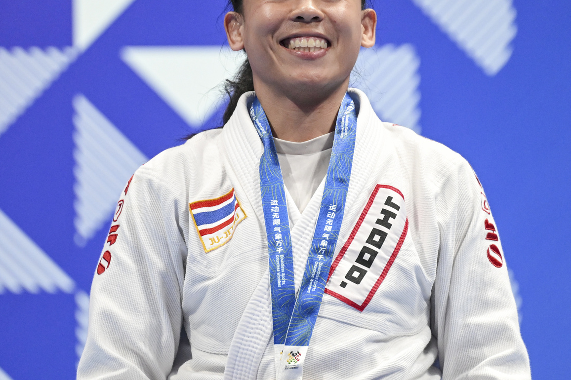 (SP) CHINA-CHENGDU-THE WORLD GAMES 2025-JU-JITSU-WOMEN'S -63KG FIGHTING (CN)