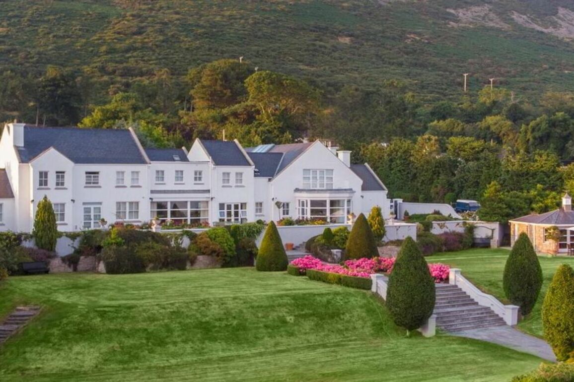 Northern Ireland property- Inside 2.5m home for sale with swimming pool, tennis court and helipad