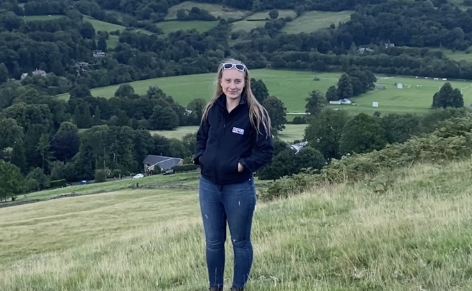 Georgia Brown, a sheep farmer and student from Harper Adams University, said she is passionate about raising awareness of mental health in farming while advancing her knowledge of the sector