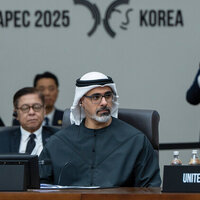 On behalf of UAE President, Crown Prince of Abu Dhabi attends Asia-Pacific Economic Cooperation forum