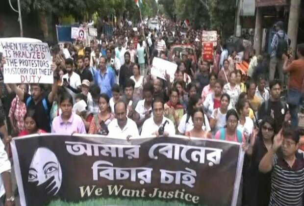 Kolkata RG Kar rape-murder case: Residents hold protest in College Square area; demands justice for victim