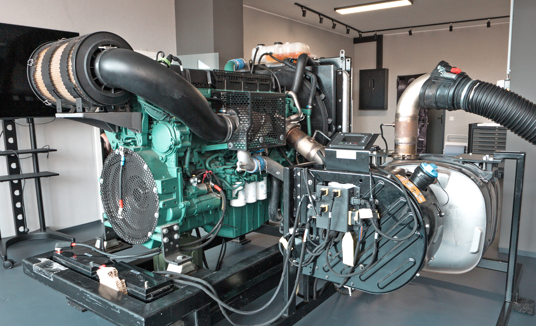 The training hub will allow hands-on training with real Volvo Penta engines