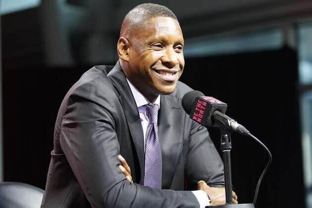 Mavericks introduce Masai Ujiri as team president