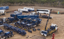 Empire Energy well site in the Beetaloo Basin of the Northern Territory, Australia. 