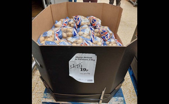 Sainsburys 8p/kg potatoes outrage growers