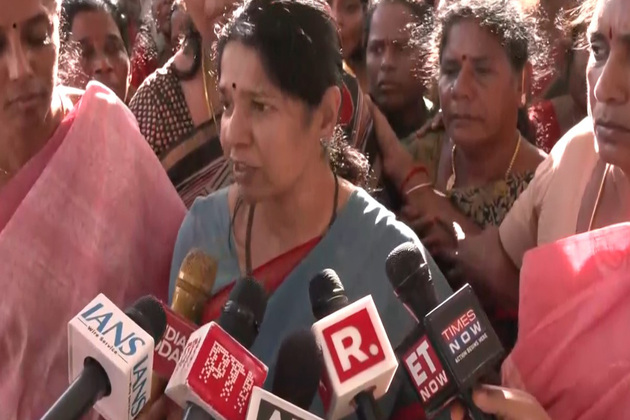 DMK's Kanimozhi meets Karur stampede victims; says "All parties have to follow certain conditions for rallies"