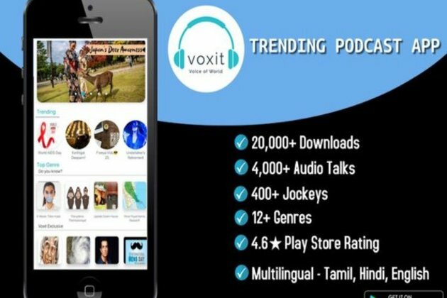 Voxit joins India's podcast boom