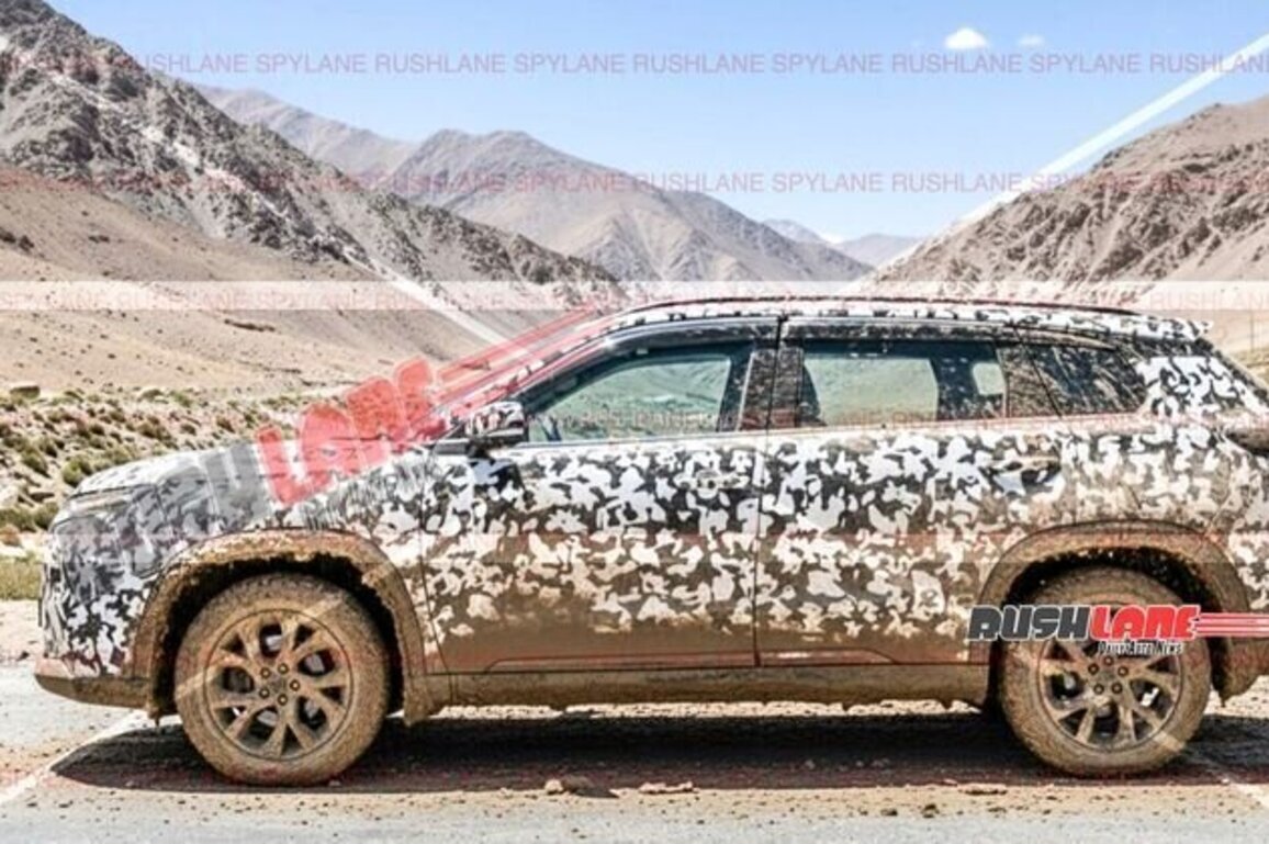 2026 Toyota Hyryder 7 Seater Spied Testing In Ladakh  New Details