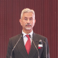 "India's BRICS chairship will seek to bring global welfare," EAM says at BRICS logo unveiling