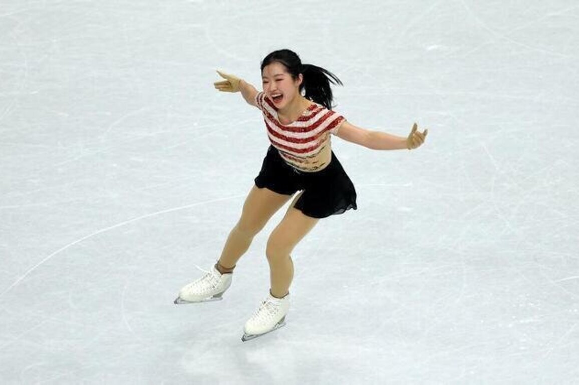 Japan's Nakai on top after women's short program; Russian dazzles in debut