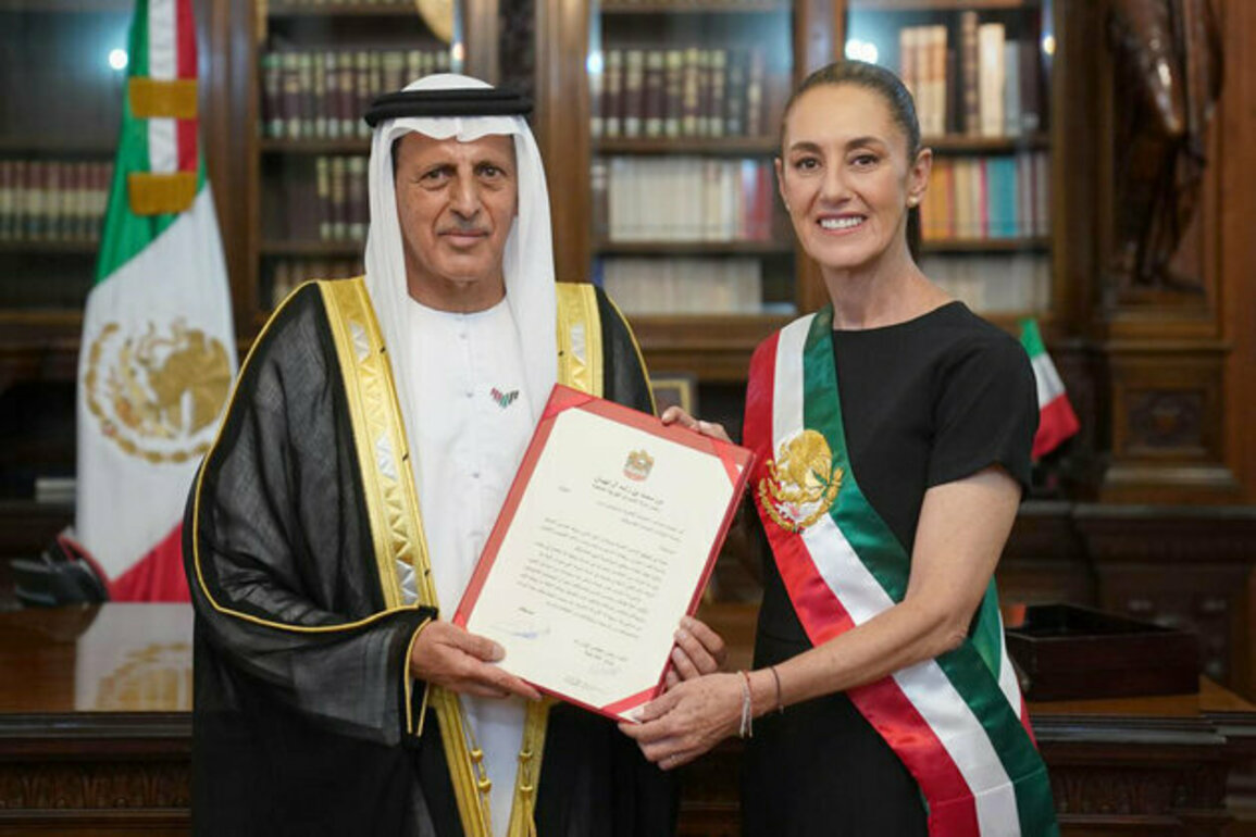UAE Ambassador presents credentials to President of Mexico