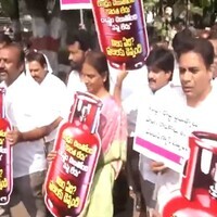 BRS working president KT Rama Rao flags "severe" LPG shortage; accuses Centre, State of misleading people
