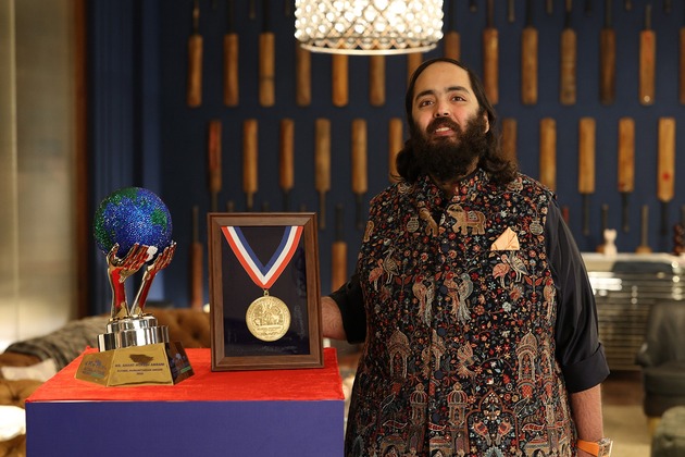Global Humane Society presents Anant Ambani with Global Humanitarian Award for leadership in wildlife conservation