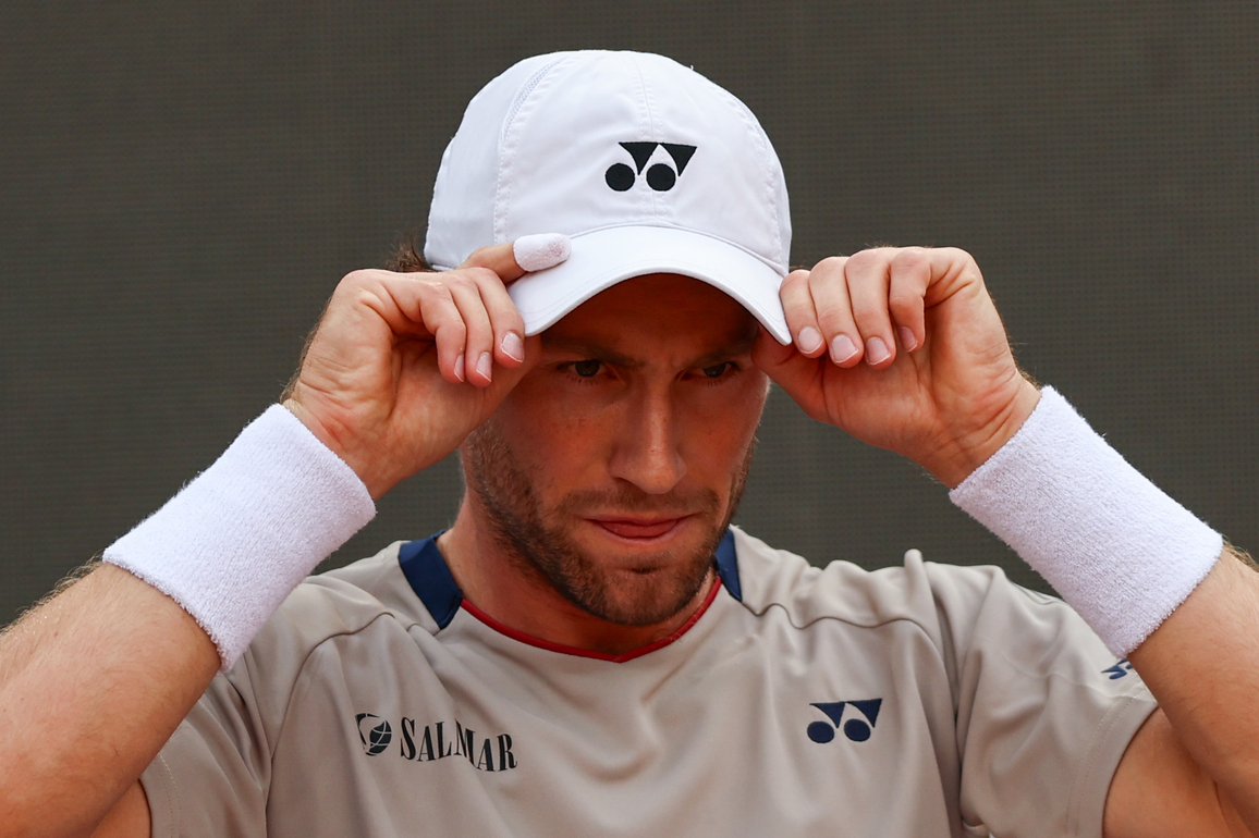 (SP)ITALY-ROME-TENNIS-ATP-MEN'S SINGLES-SEMIFINALS-CASPER RUUD VS LUCIANO DARDERI
