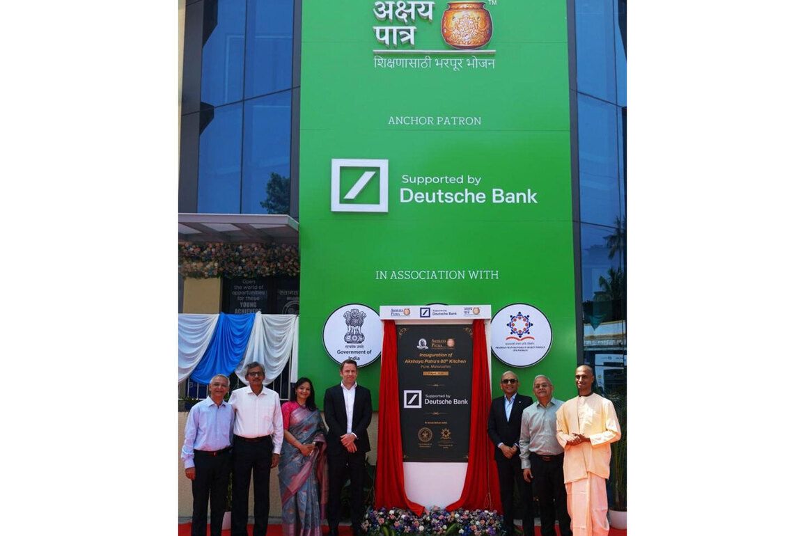 Deutsche Bank and Akshaya Patra Launch Pune Kitchen to Tackle Classroom Hunger
