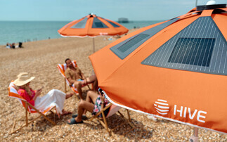 Hive debuts solar-powered parasol to turn tide on beach day tech gripes
