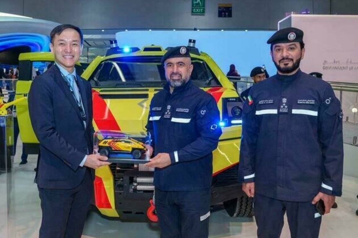 'K2', Abu Dhabi Civil Defence launch smart 'RAAD' vehicle at GITEX Global