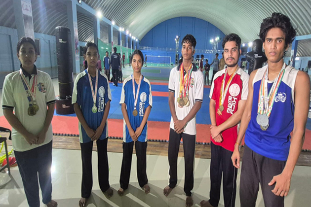 Dantewada's athletes spreading footprints in high-octane sports 'Thai Kick Boxing'