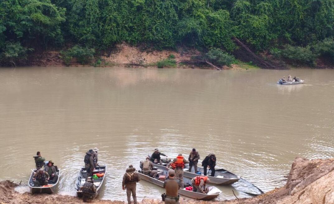 Operação contou com policias de MT, fiscais da Sema e Ibama 