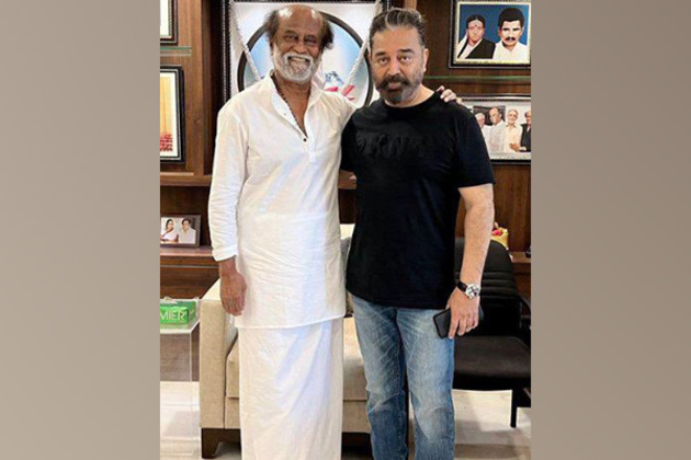 "Half of century of cinematic brilliance": Kamal Haasan hails Rajinikanth's 50 years in cinema; wishes "global success" for 'Coolie'