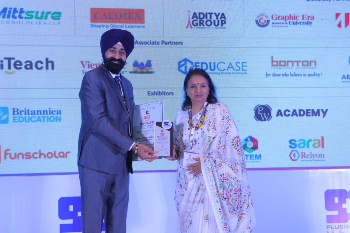 Harjas Study Abroad Honored as Most Trusted Overseas Education Platform at 23rd Eduleaders Summit