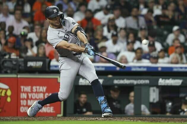 Giancarlo Stanton moves over to left field as Yanks visit Astros