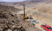 Tesoro drilling in Chile