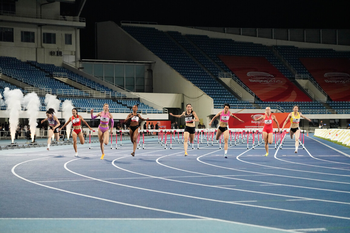 (SP)CHINA-BEIJING-WORLD ATHLETICS-CONTINENTAL TOUR-WOMEN'S 400M HURDLES(CN)