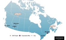  Osisko Metals projects in Canada