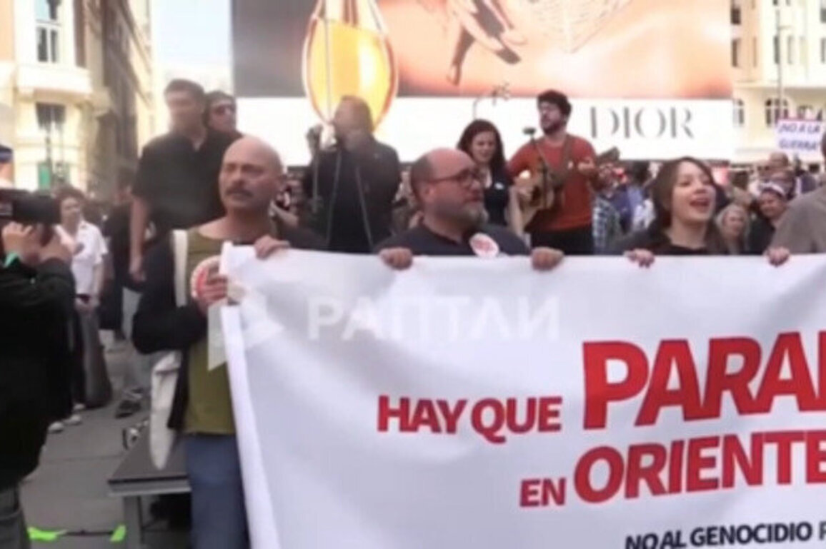 Protesters in Spain demand end to Iran war and expulsion of NATO bases (VIDEOS)