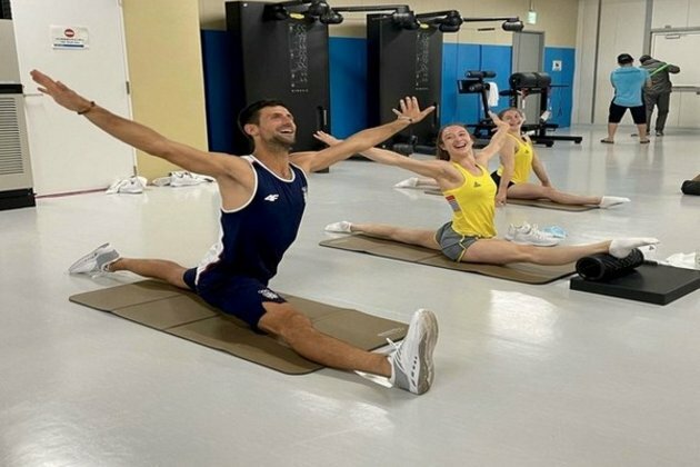 Tokyo Olympics: Novak Djokovic flexes muscles