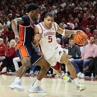 Career efforts from pair lift No. 21 Arkansas past Auburn