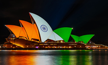  Sydney Opera House decked out in India's flag colours