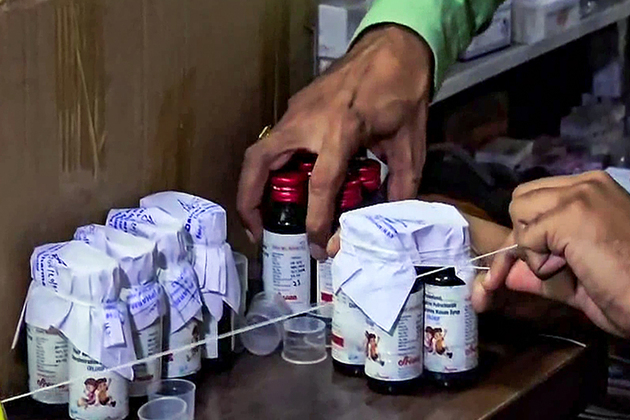 Madhya Pradesh FDA bans two more cough syrups after finding increased levels DEG