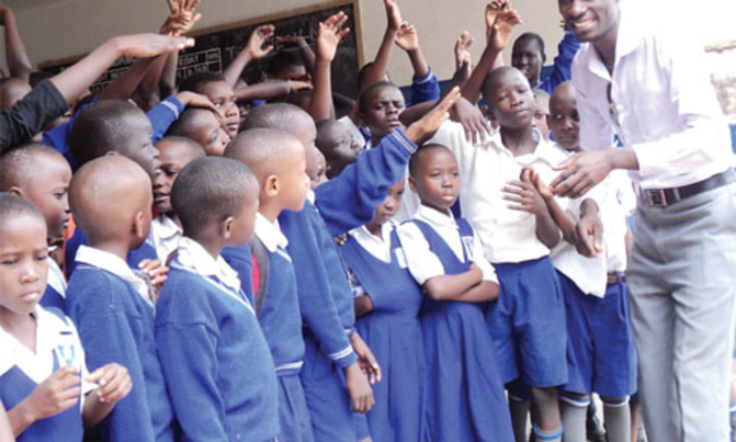 Fishing children from slums to class is Tabalamule's calling Fishing children from slums to class is Tabalamule's calling
