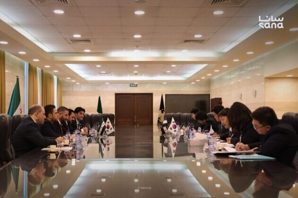 Syria, South Korea hold talks on strengthening bilateral relations