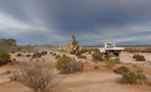  Breaker in action 100km east of Kalgoorlie, WA