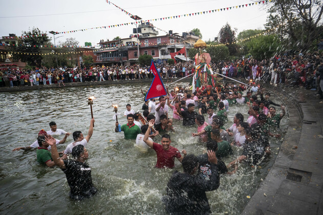 NEPAL-KATHMANDU-GAHANA KHOJNE JATRA FESTIVAL