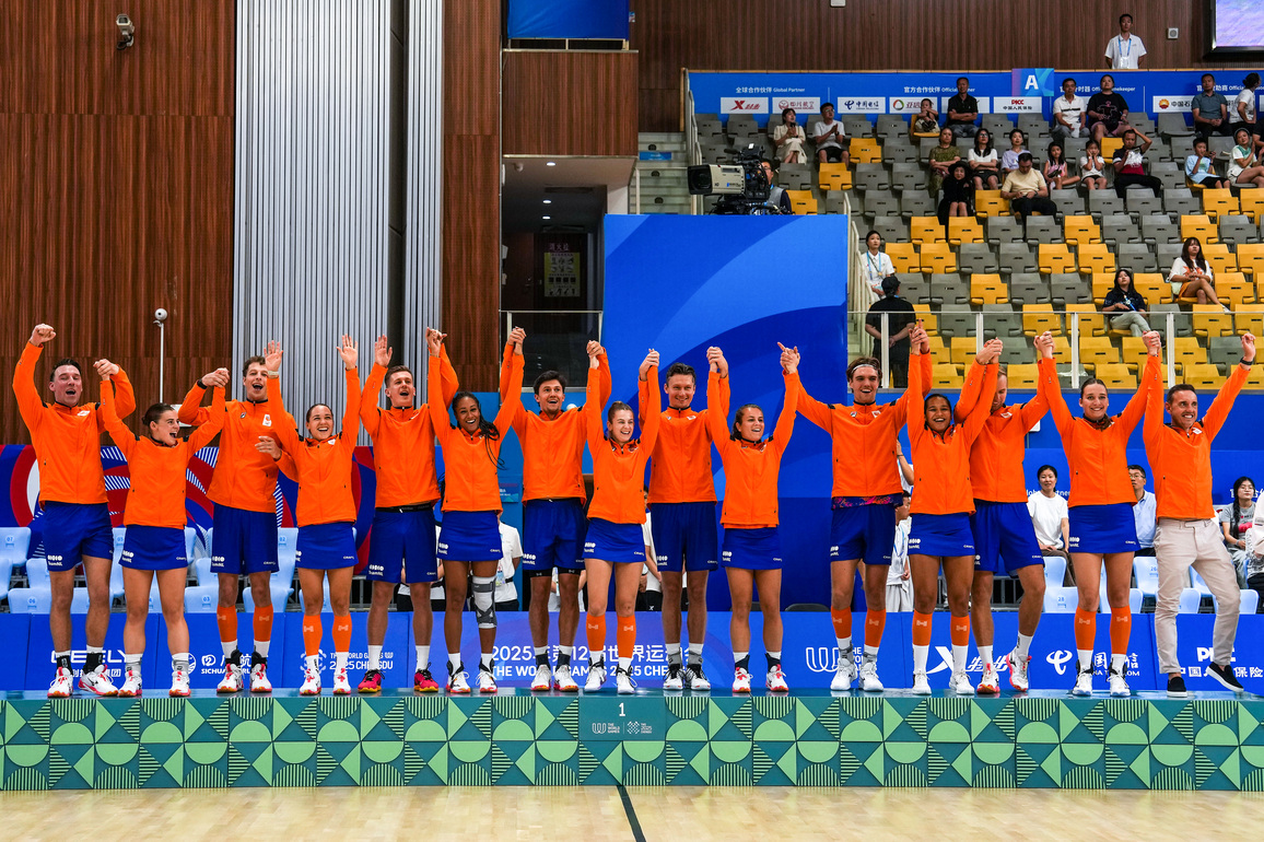 (SP)CHINA-CHENGDU-THE WORLD GAMES 2025-KORFBALL-MIXED TEAM FINALS (CN)