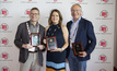 The 2024 DFI President Award winners – (l-r) Jamey Rosen, Mary Ellen Large and Maurice Bottiau