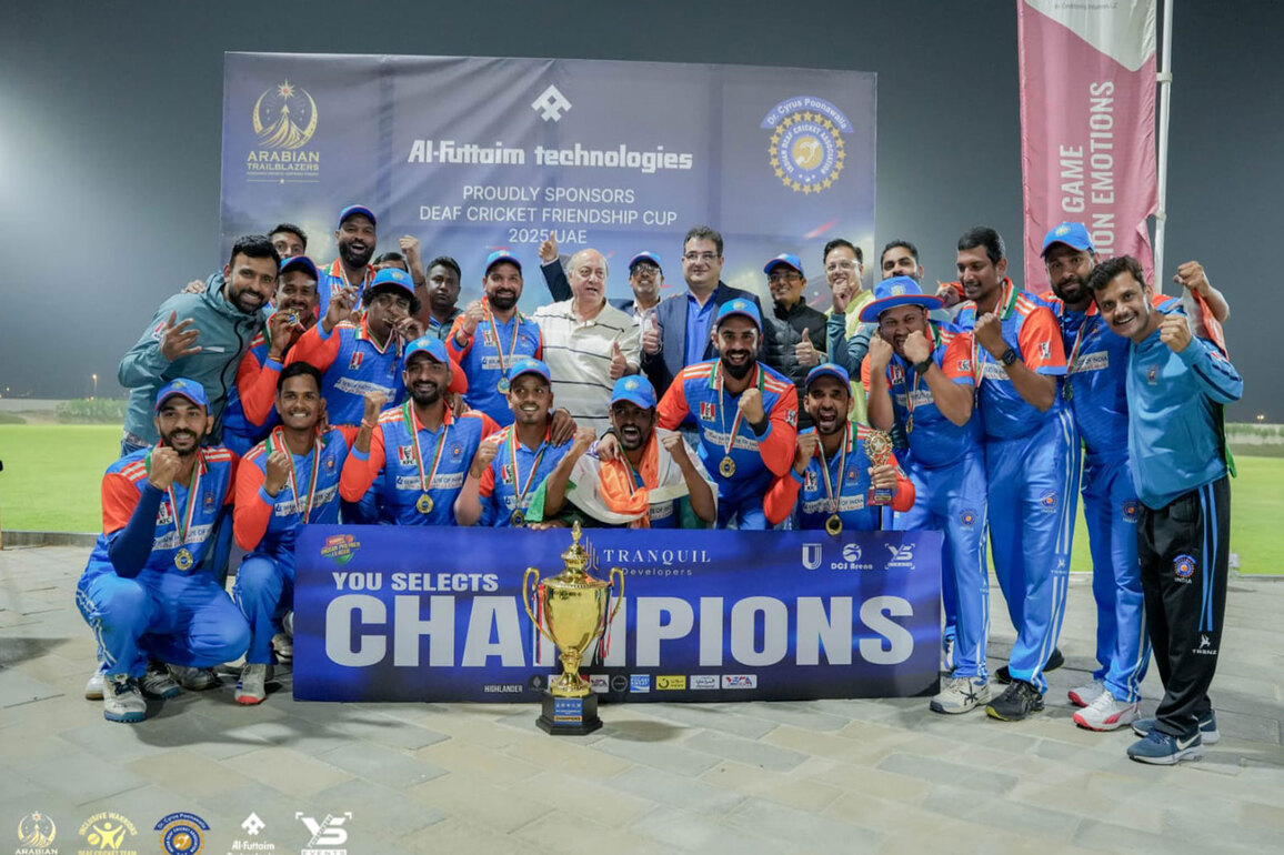India's IDCA sweeps T20 Deaf Cricket Series 3-0 against Dubai's IWDD
