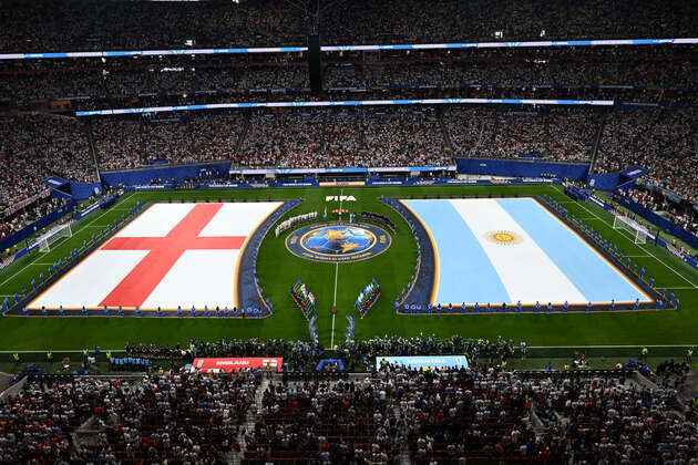InPics| Argentina beats England 2-1 to reach World Cup final