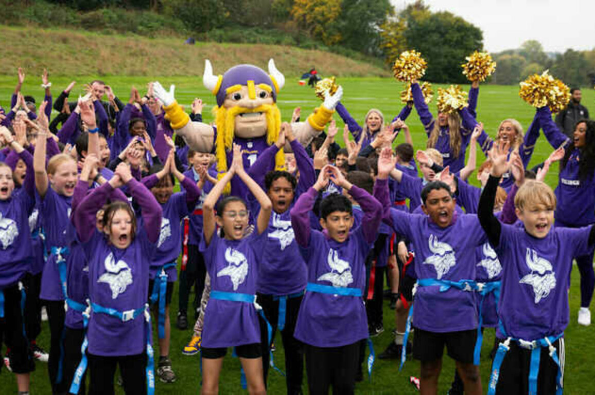 Youth Flag Football Clinics Expand Sport in Ireland & UK