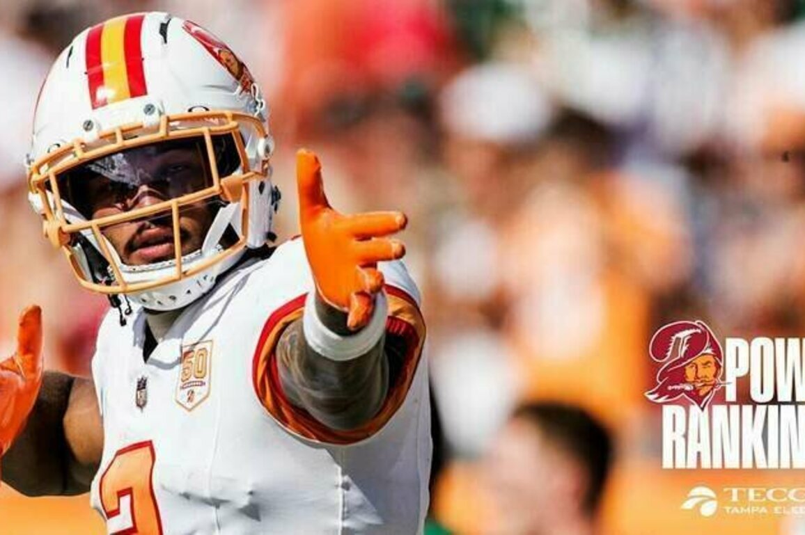 2025 Bucs NFL Power Rankings Week 5